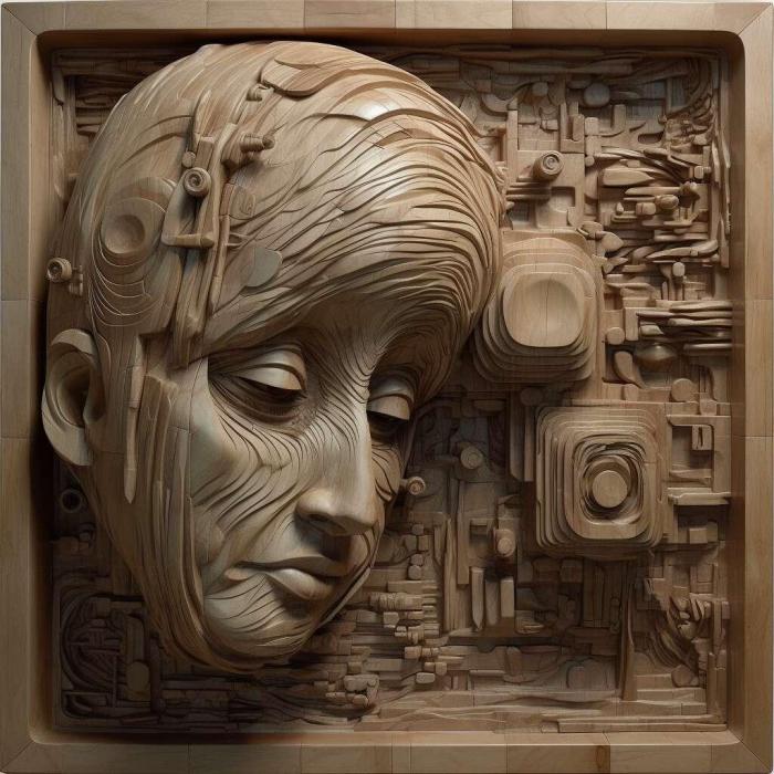 نموذج ثلاثي الأبعاد لآلة CNC 3D Art 